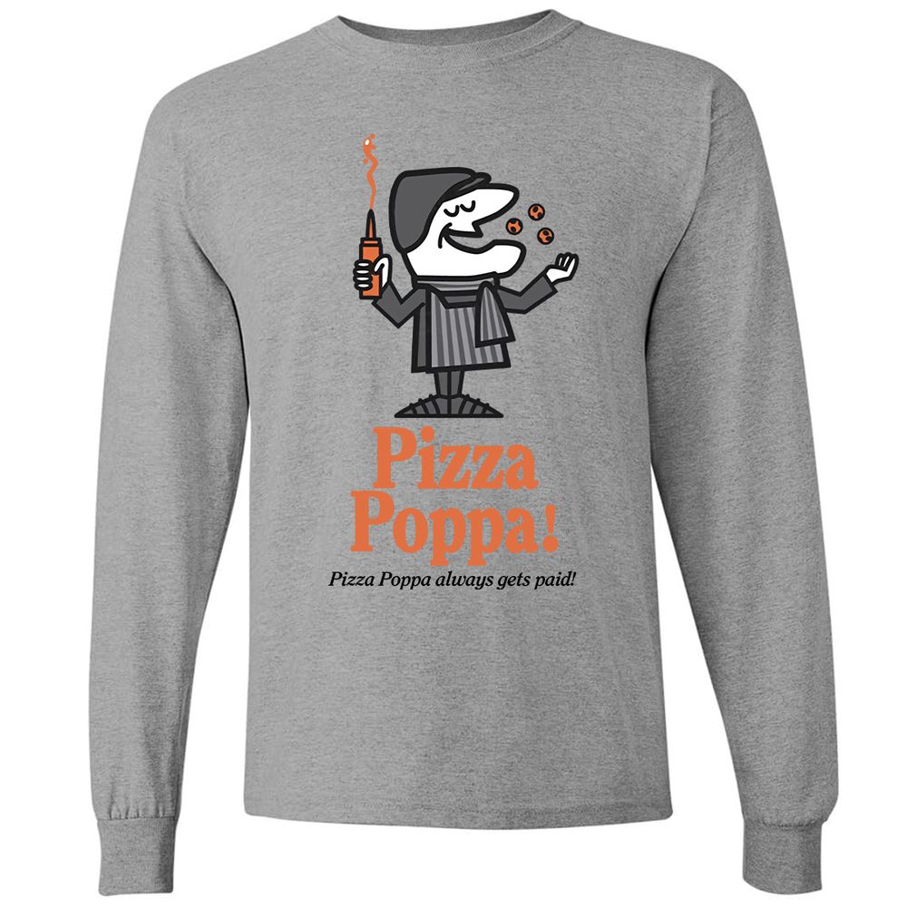 Long Sleeve T-Shirt - E4SP341J - Graphite Heather - 6