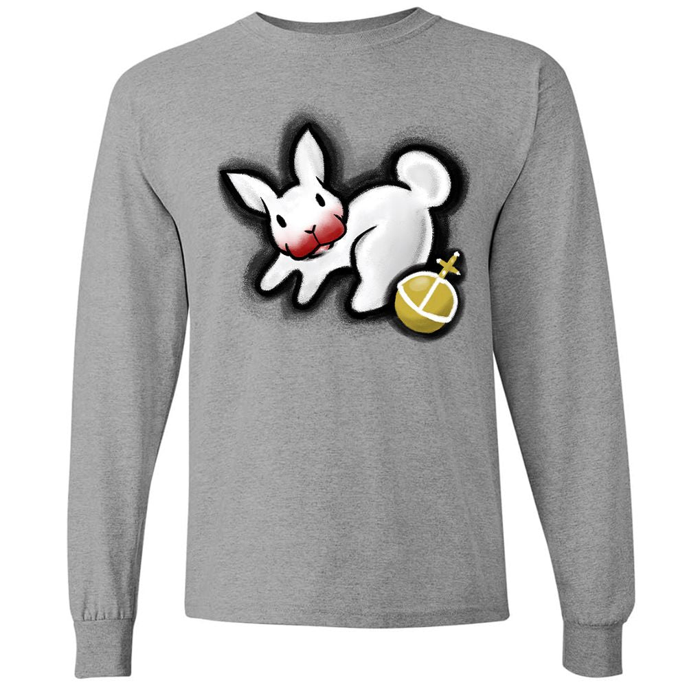 Long Sleeve T-Shirt - Y8WBPG5M - Graphite Heather - 6