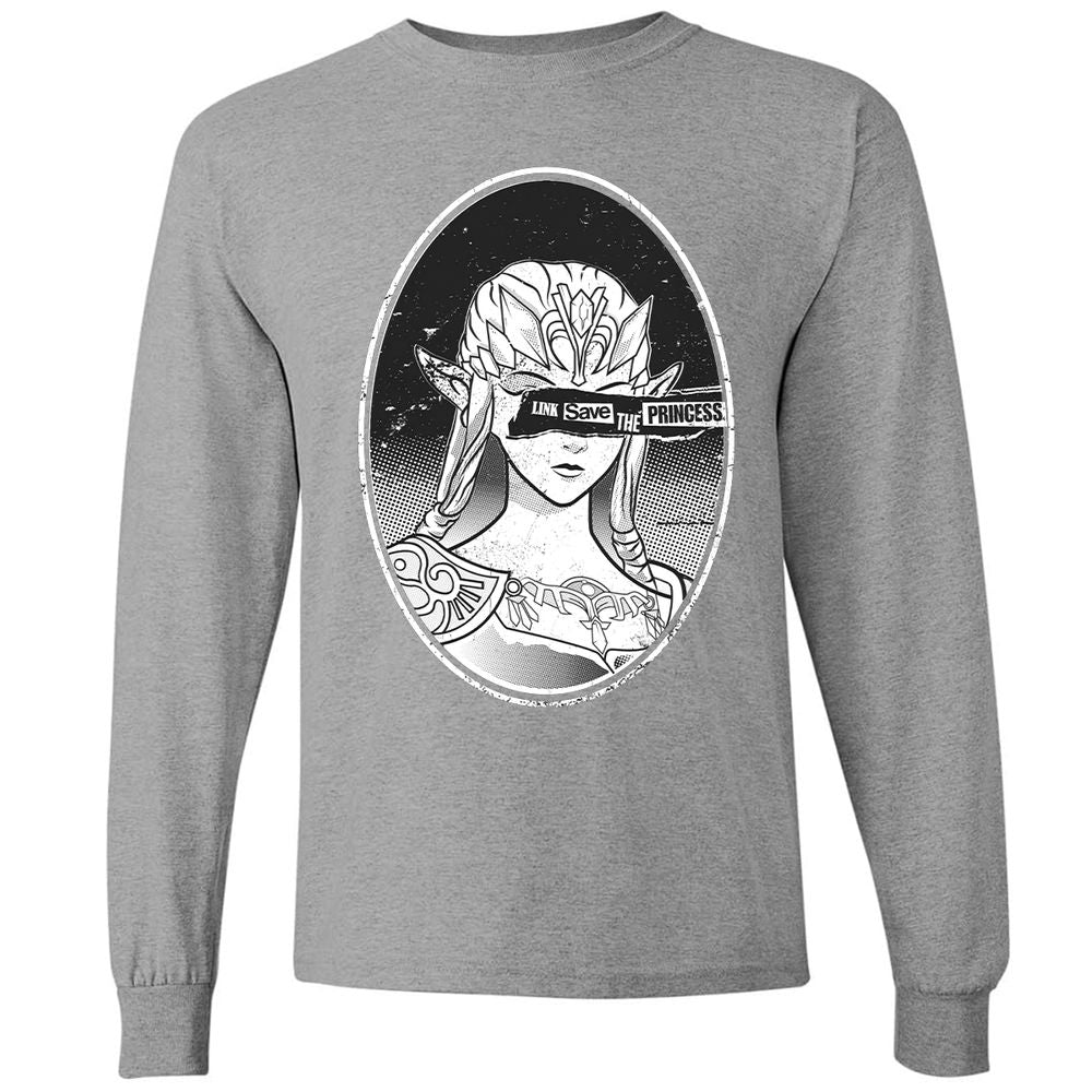Long Sleeve T-Shirt - CL9VX4MZ - Graphite Heather - 6