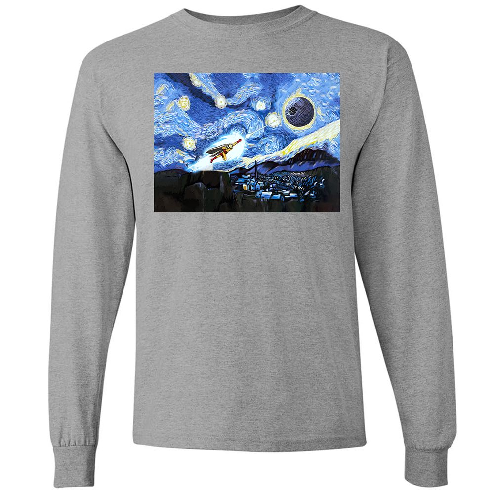 Long Sleeve T-Shirt - 1KH4U8LZ - Graphite Heather - 6