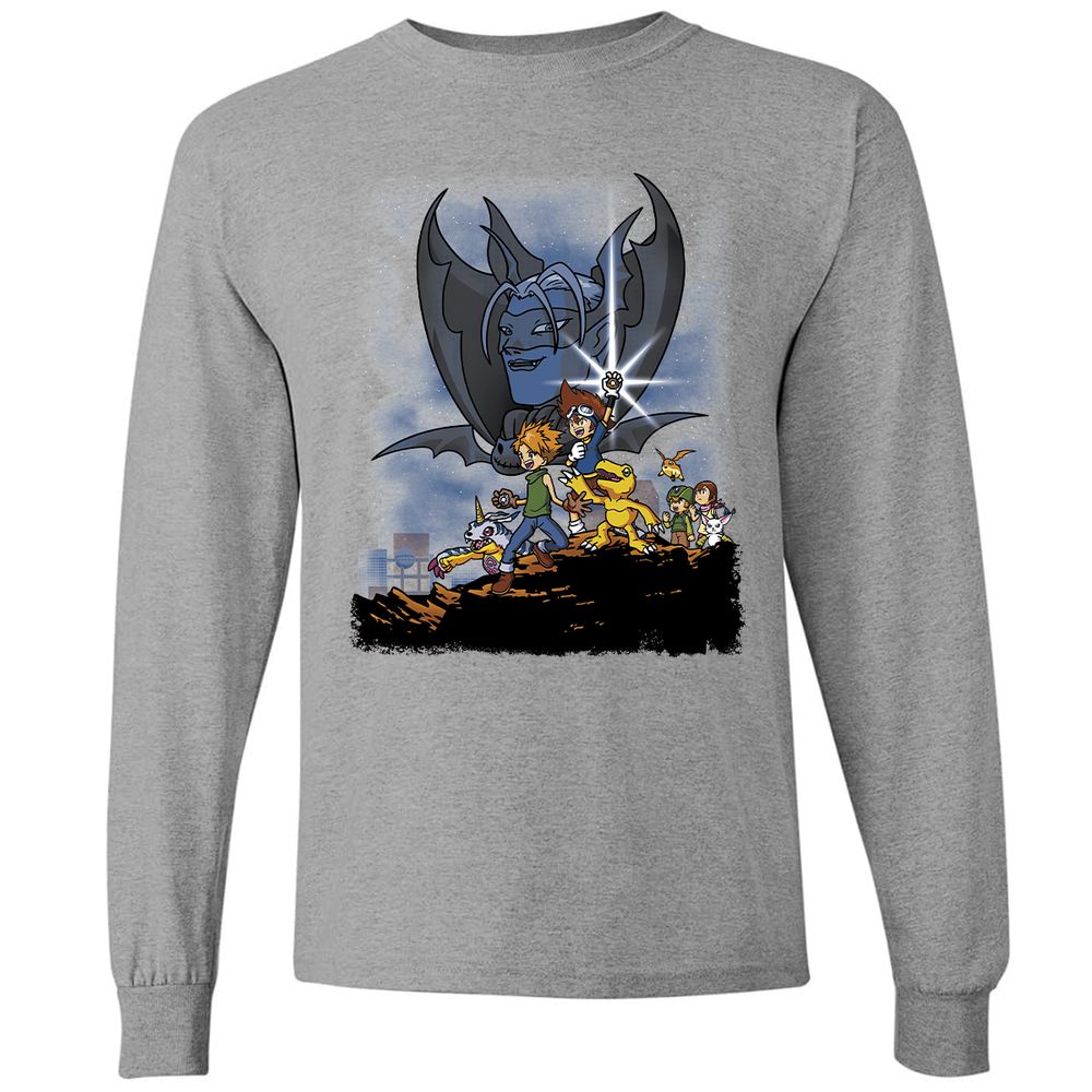 Long Sleeve T-Shirt - WKN3UVVJ - Graphite Heather - 6