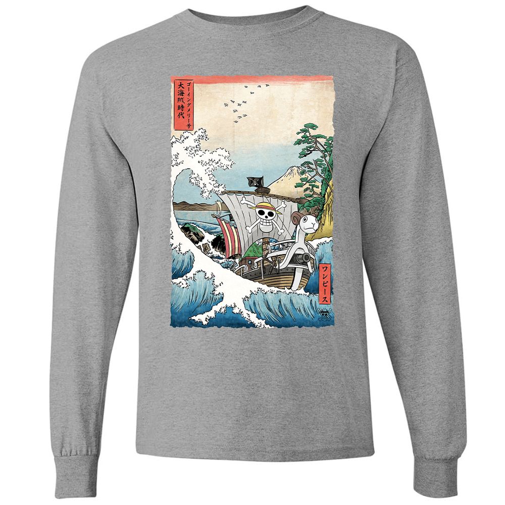 Long Sleeve T-Shirt - 739SSWL8 - Graphite Heather - 6