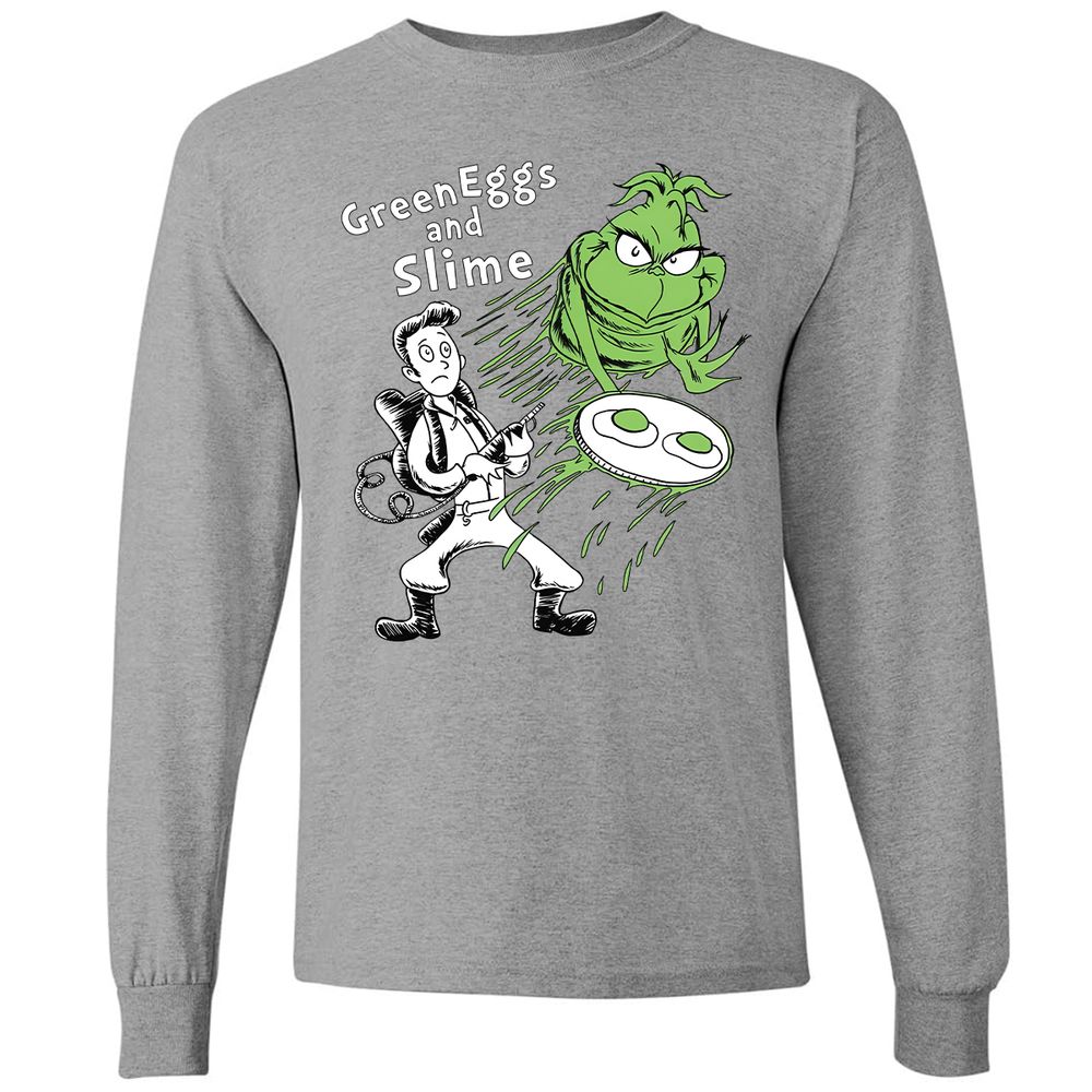 Long Sleeve T-Shirt - Q482HNZJ - Graphite Heather - 6