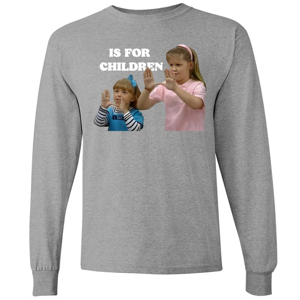 Long Sleeve T-Shirt - SRCD5Q8F - Graphite Heather - 6