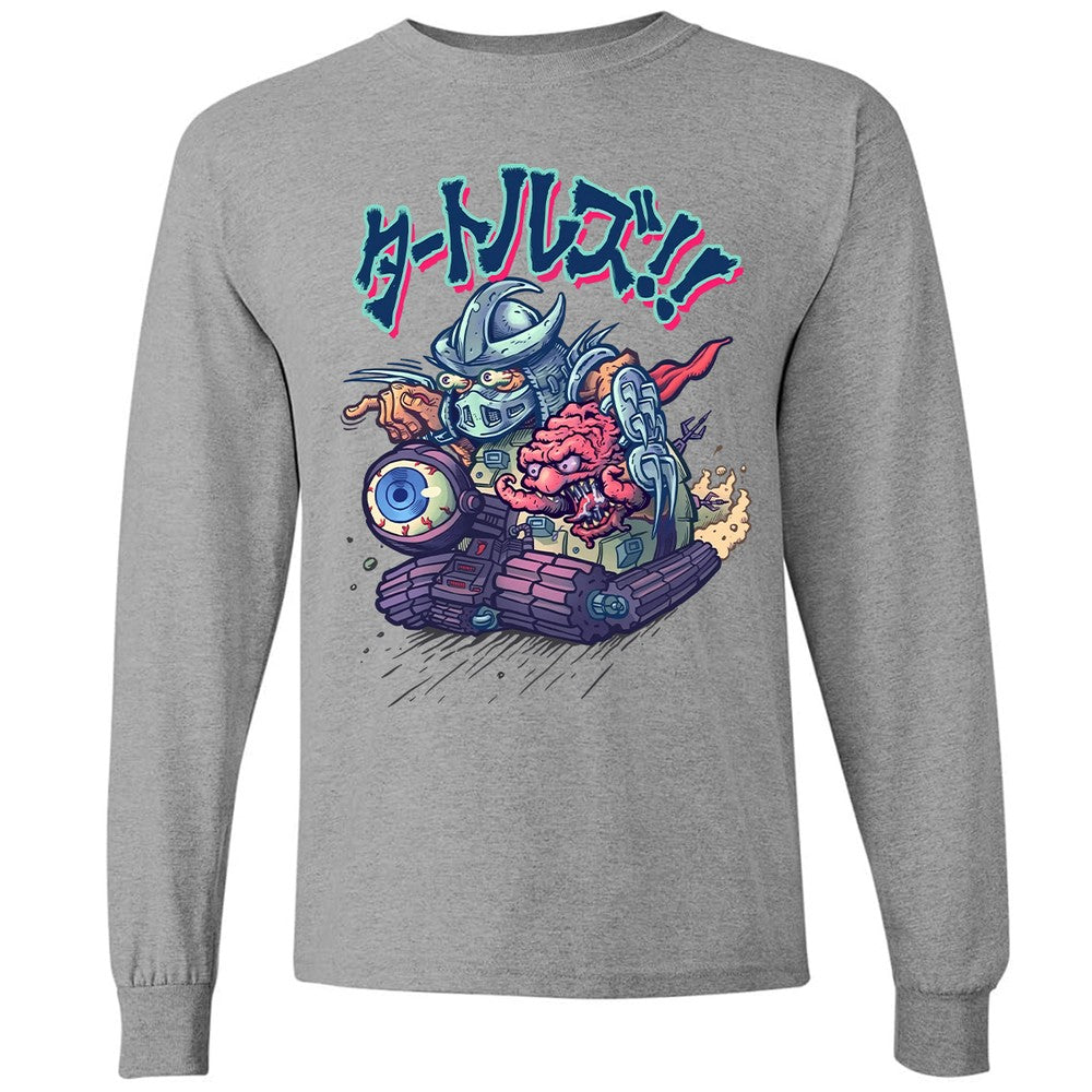 Long Sleeve T-Shirt - 4FH46BAM - Graphite Heather - 6