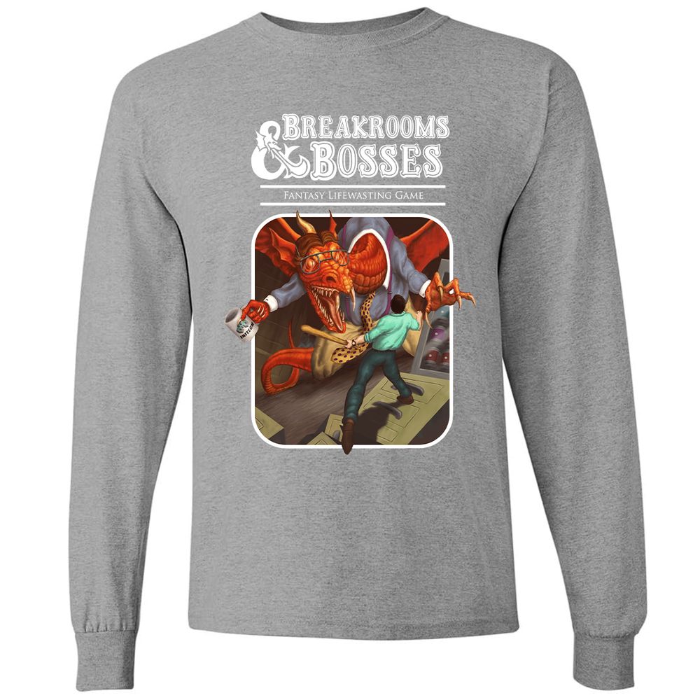 Long Sleeve T-Shirt - L732V3BG - Graphite Heather - 6