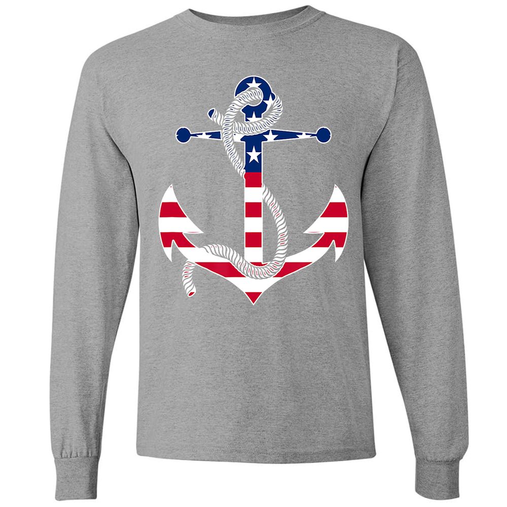 Long Sleeve T-Shirt - MRDD36MQ - Graphite Heather - 6