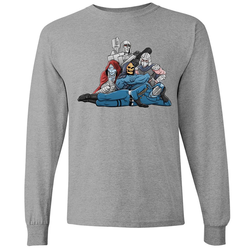 Long Sleeve T-Shirt - 5HT2BVS8 - Graphite Heather - 6