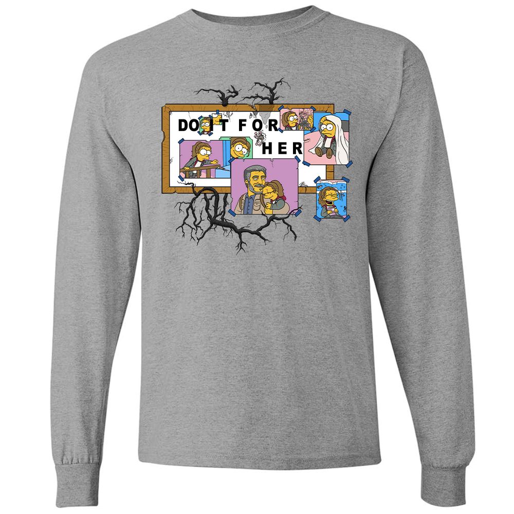 Long Sleeve T-Shirt - TFVJRTR4 - Graphite Heather - 6