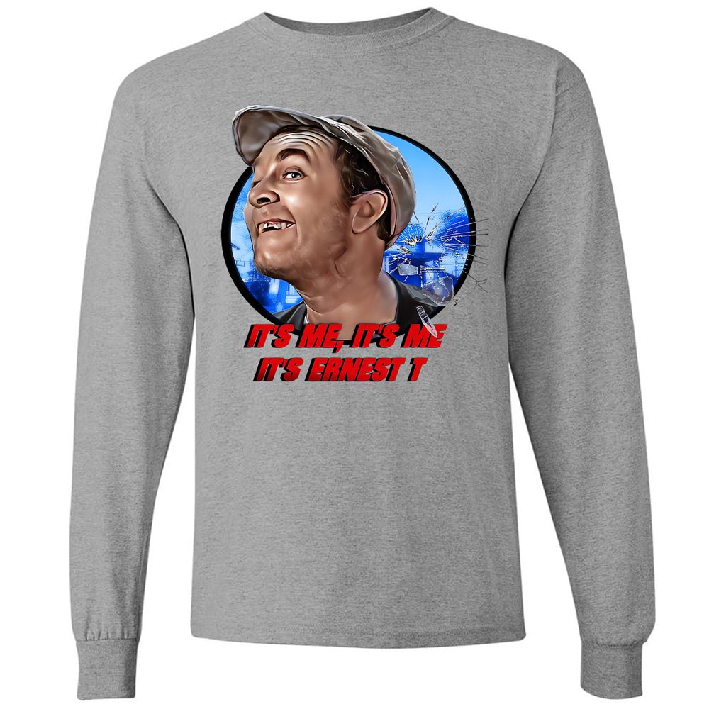 Long Sleeve T-Shirt - B1W3JKT5 - Graphite Heather - 6