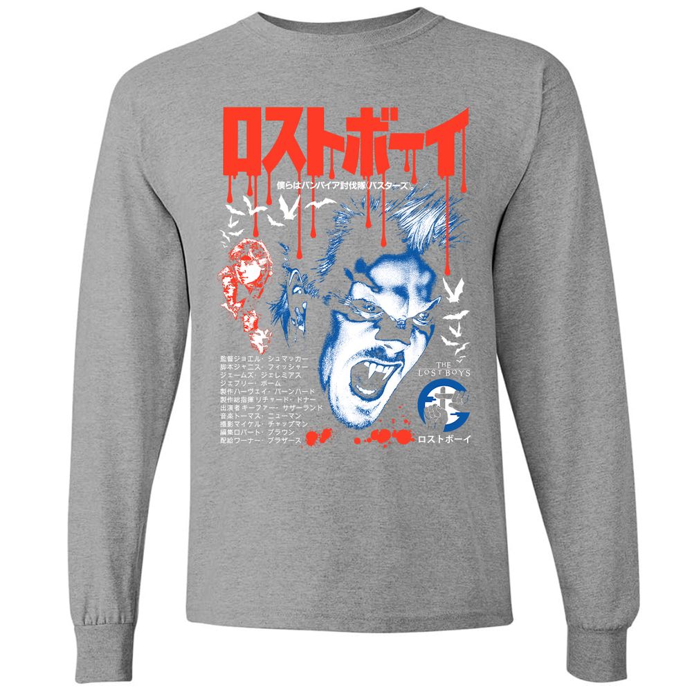 Long Sleeve T-Shirt - L6226517 - Graphite Heather - 6