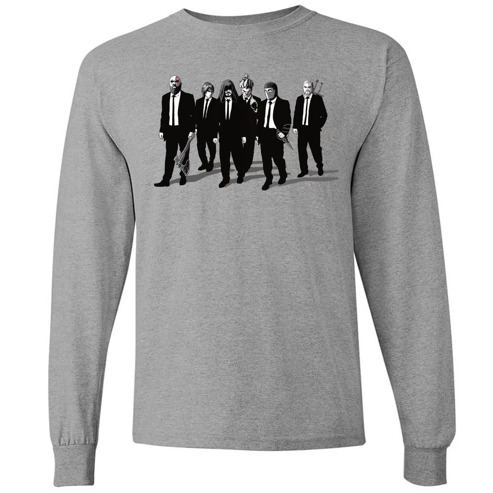 Long Sleeve T-Shirt - UMH1S786 - Graphite Heather - 6
