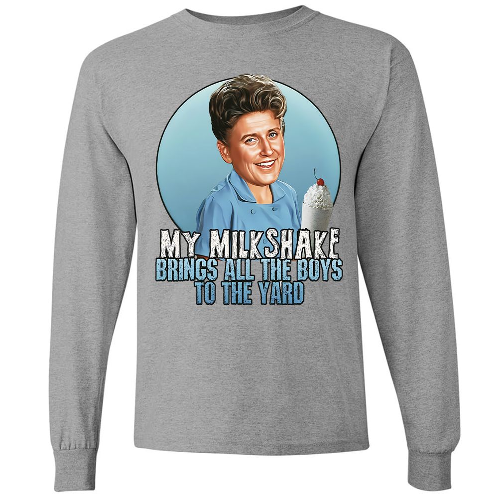 Long Sleeve T-Shirt - Q8D5W46V - Graphite Heather - 6