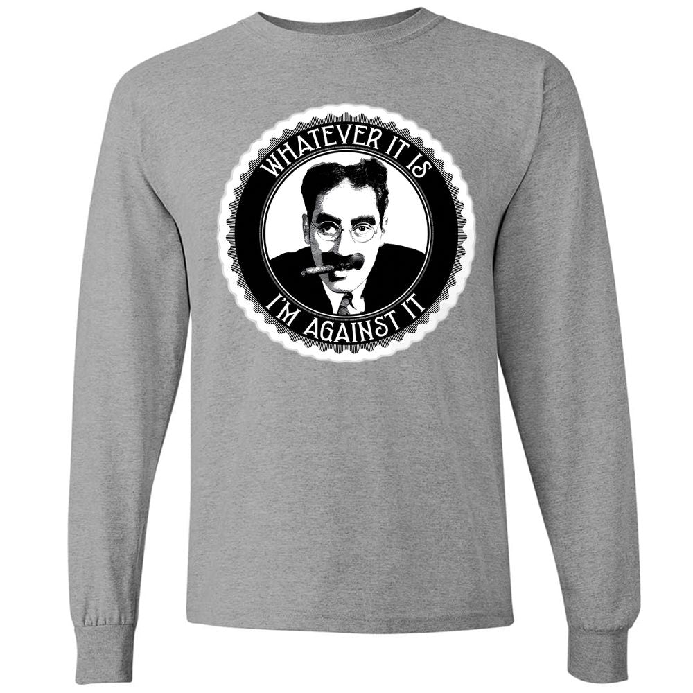 Whatever it is I'm against it - Graphite Heather - 6