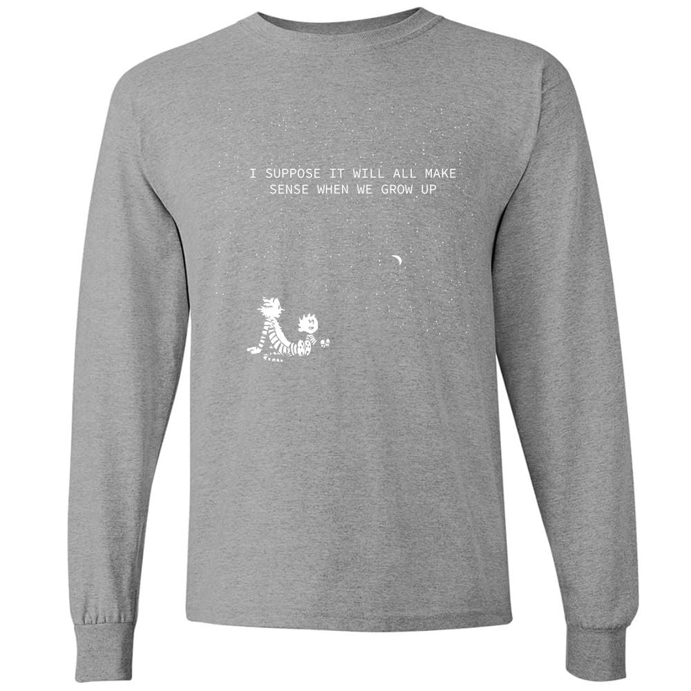 Calvin and Hobbes Stars - Graphite Heather - 6