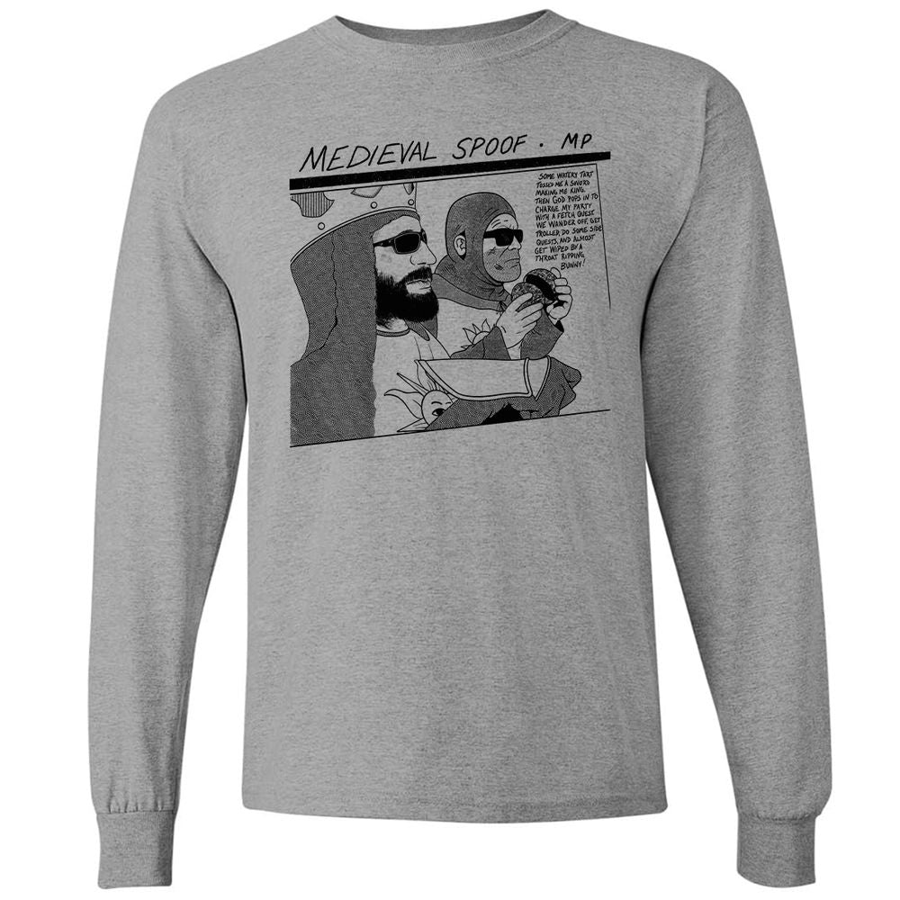 Long Sleeve T-Shirt - A8F14BKH - Graphite Heather - 6