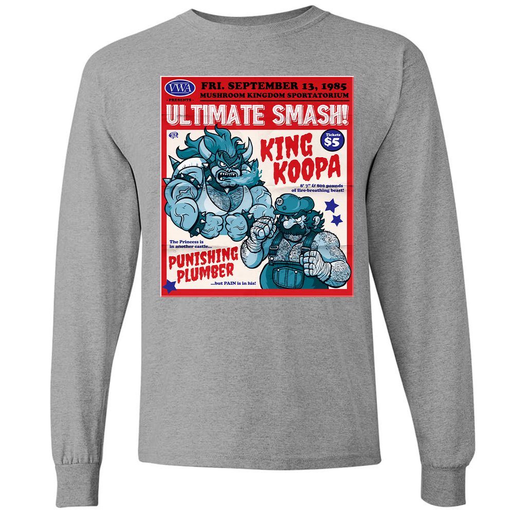 Long Sleeve T-Shirt - NQQ6E1VA - Graphite Heather - 6