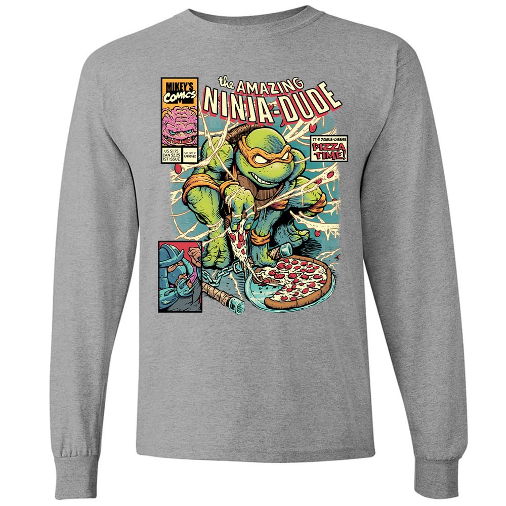 Long Sleeve T-Shirt - RGTUNK8G - Graphite Heather - 6