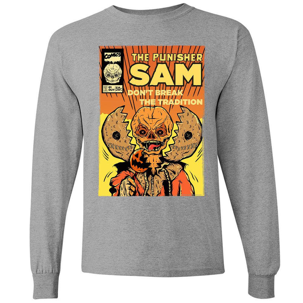 Long Sleeve T-Shirt - Q6KUEE53 - Graphite Heather - 6