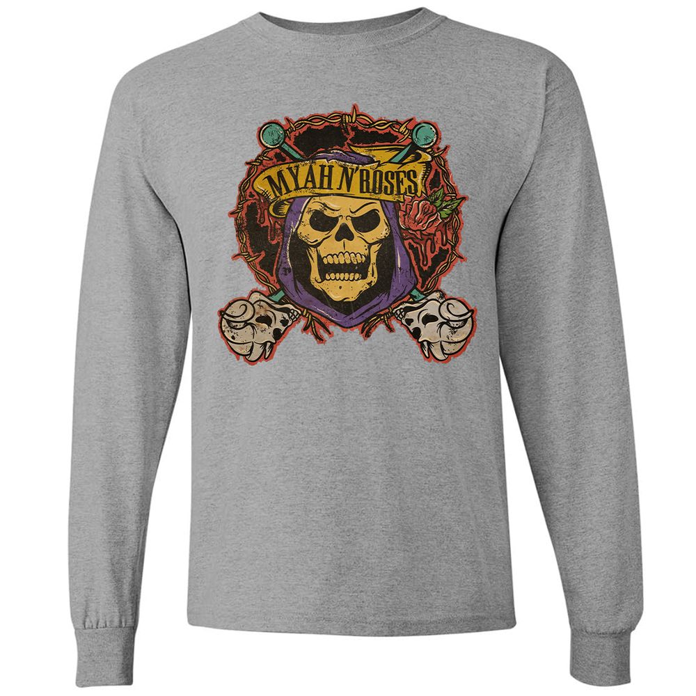 Long Sleeve T-Shirt - VWZ93JSM - Graphite Heather - 6