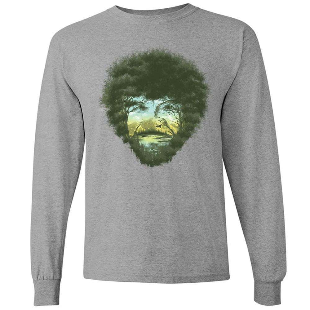 Long Sleeve T-Shirt - HVU22V1S - Graphite Heather - 6