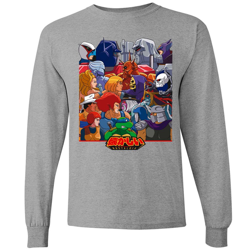 Long Sleeve T-Shirt - EFUW5U3X - Graphite Heather - 6