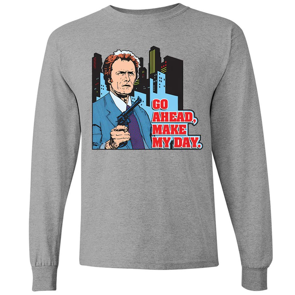 Long Sleeve T-Shirt - XZSZHKRY - Graphite Heather - 6