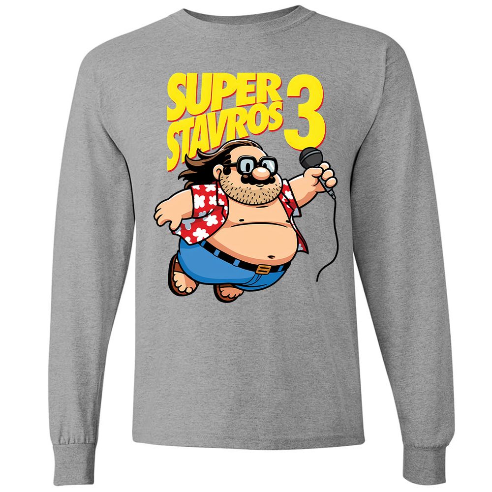 Long Sleeve T-Shirt - 858HAAV3 - Graphite Heather - 6