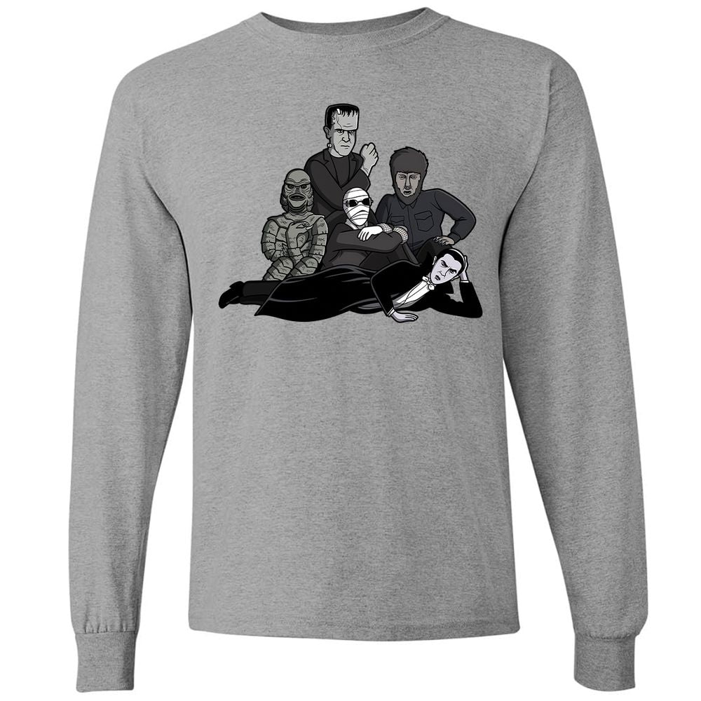 Long Sleeve T-Shirt - 1MS2AMZ5 - Graphite Heather - 6