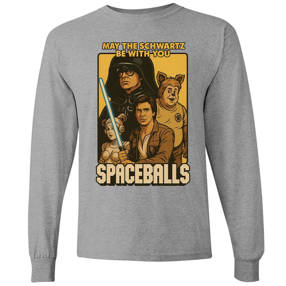May the Schwartz Be With You - Graphite Heather - 6