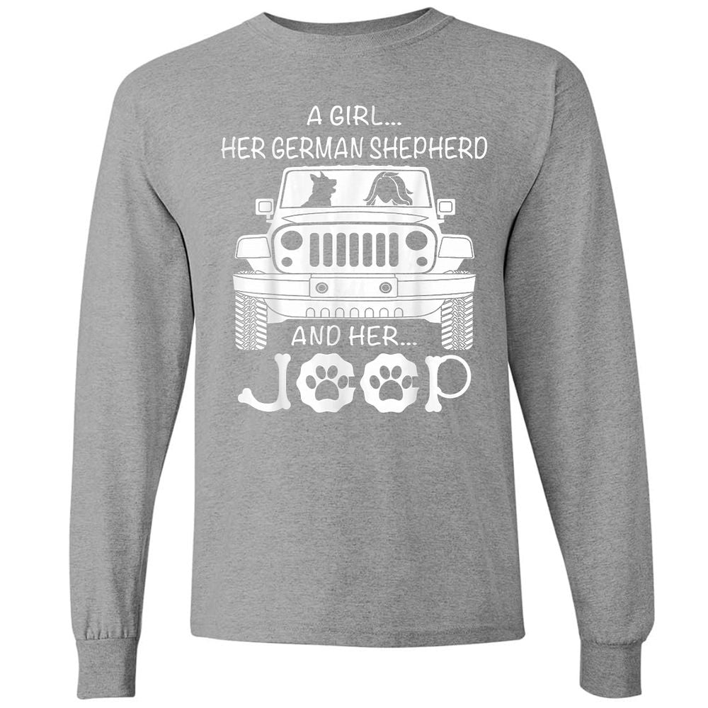 Long Sleeve T-Shirt - SVUVM4P9 - Graphite Heather - 6