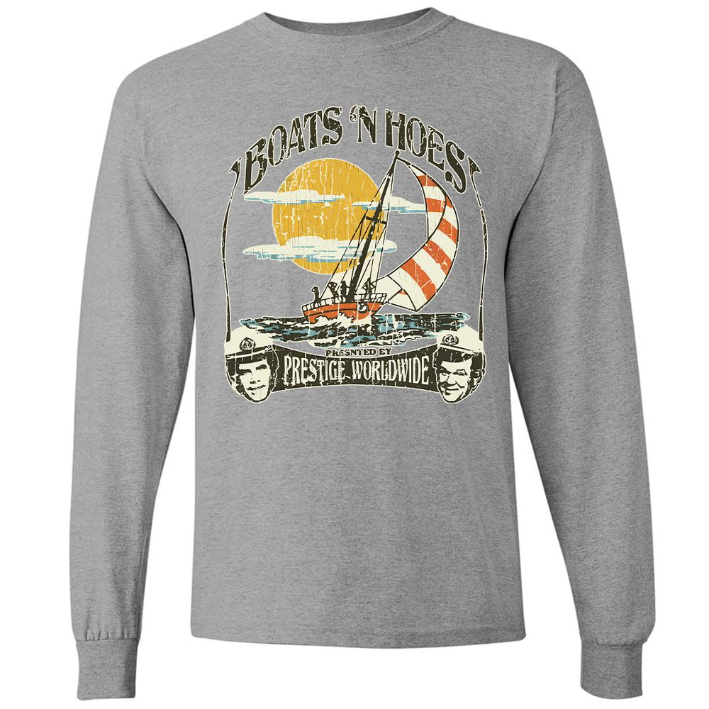 Long Sleeve T-Shirt - X3V1BWQX - Graphite Heather - 6