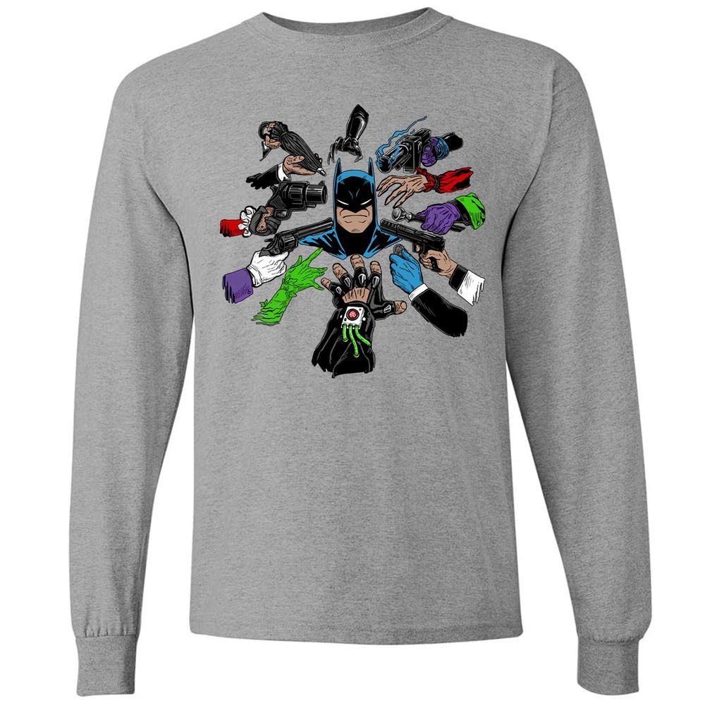 Long Sleeve T-Shirt - HQED41RW - Graphite Heather - 6