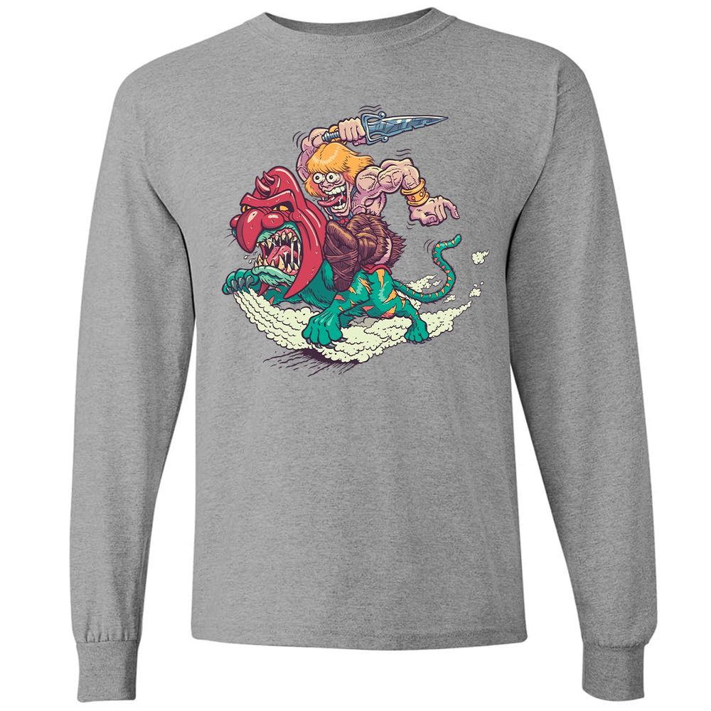 Long Sleeve T-Shirt - YTJ3F57W - Graphite Heather - 6