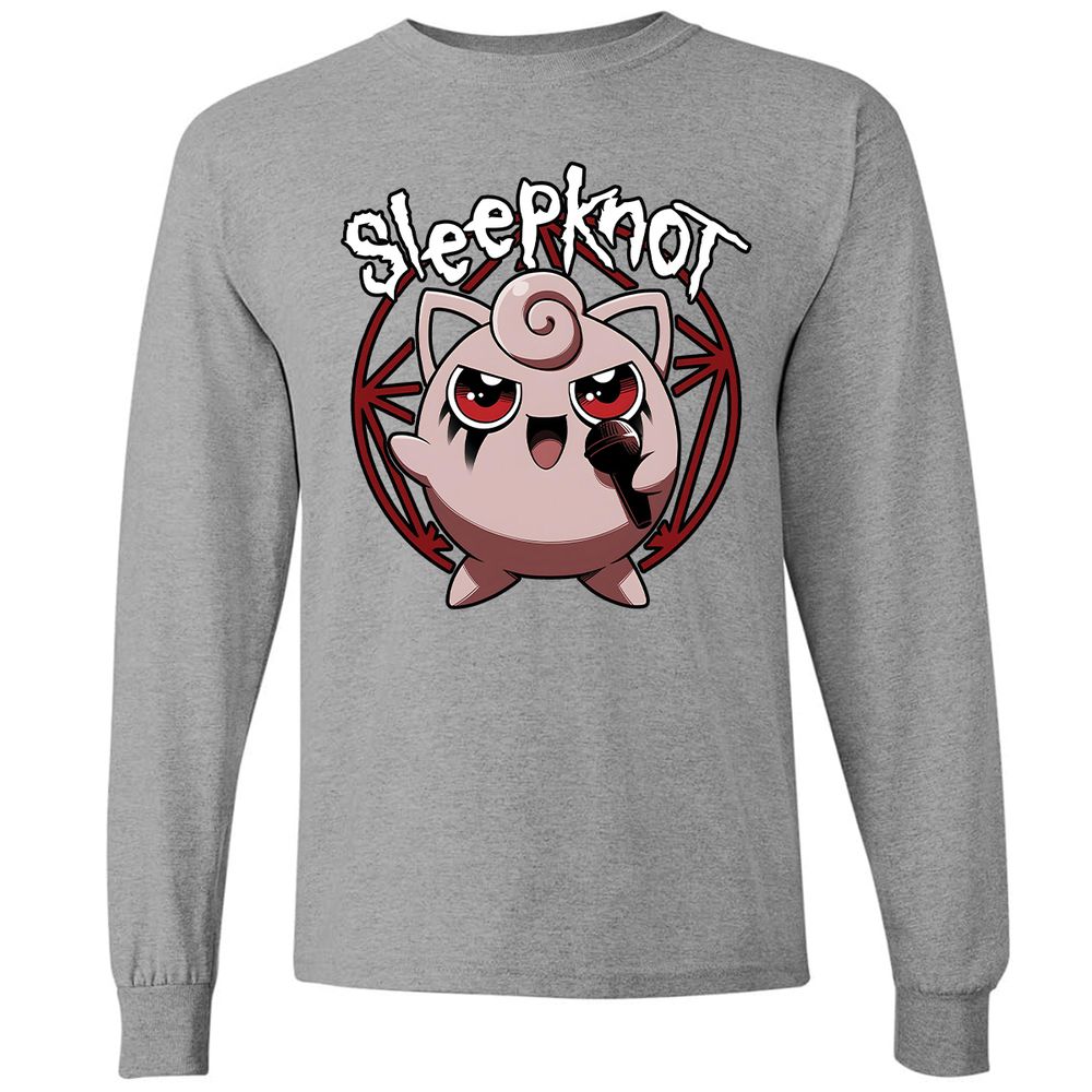 Long Sleeve T-Shirt - Y8H2LHNZ - Graphite Heather - 6