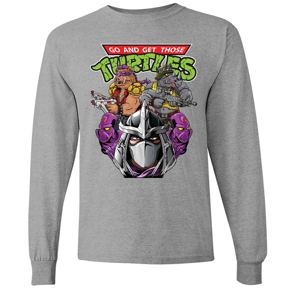 Long Sleeve T-Shirt - F3D4SPWQ - Graphite Heather - 6