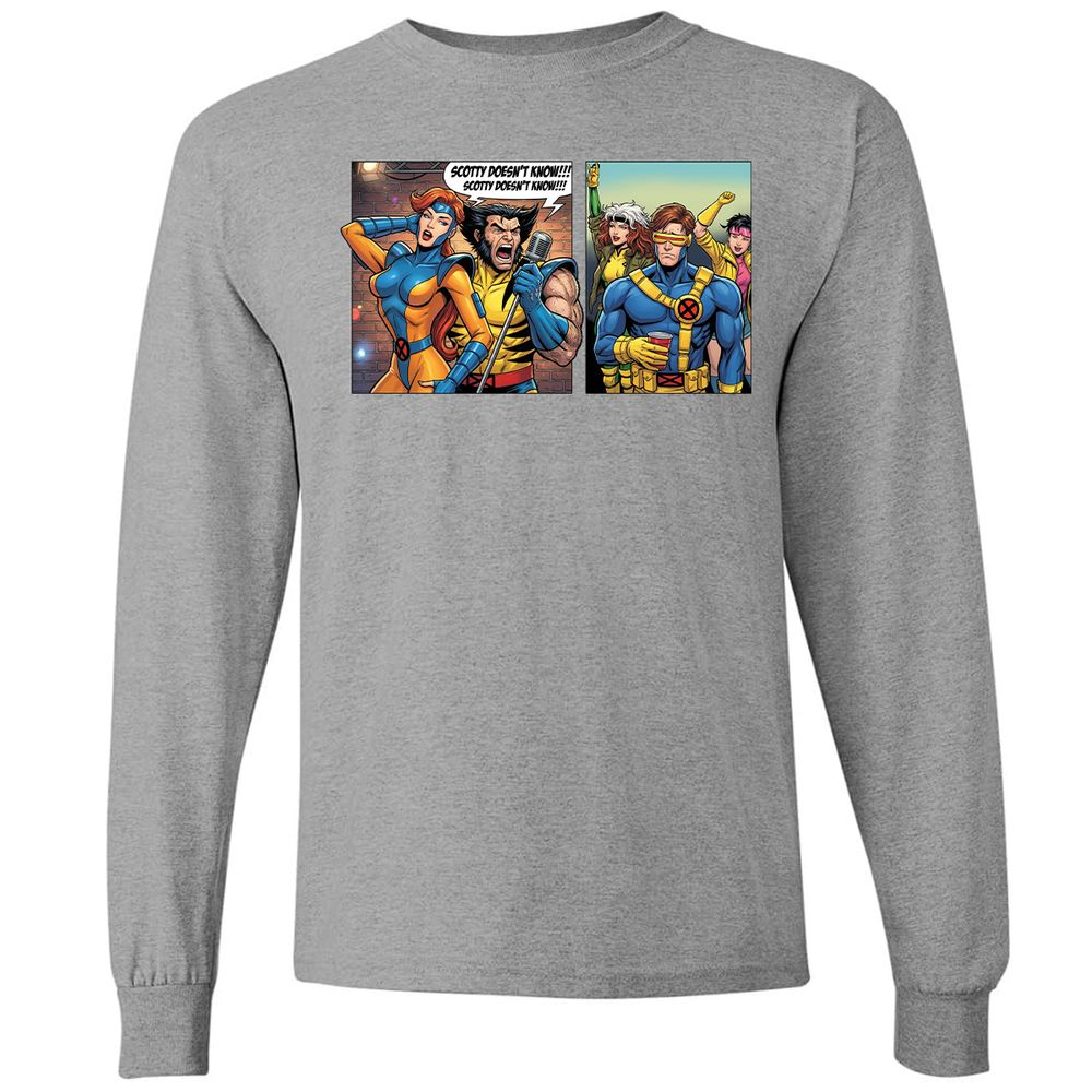 Long Sleeve T-Shirt - 9T4ANNYE - Graphite Heather - 6