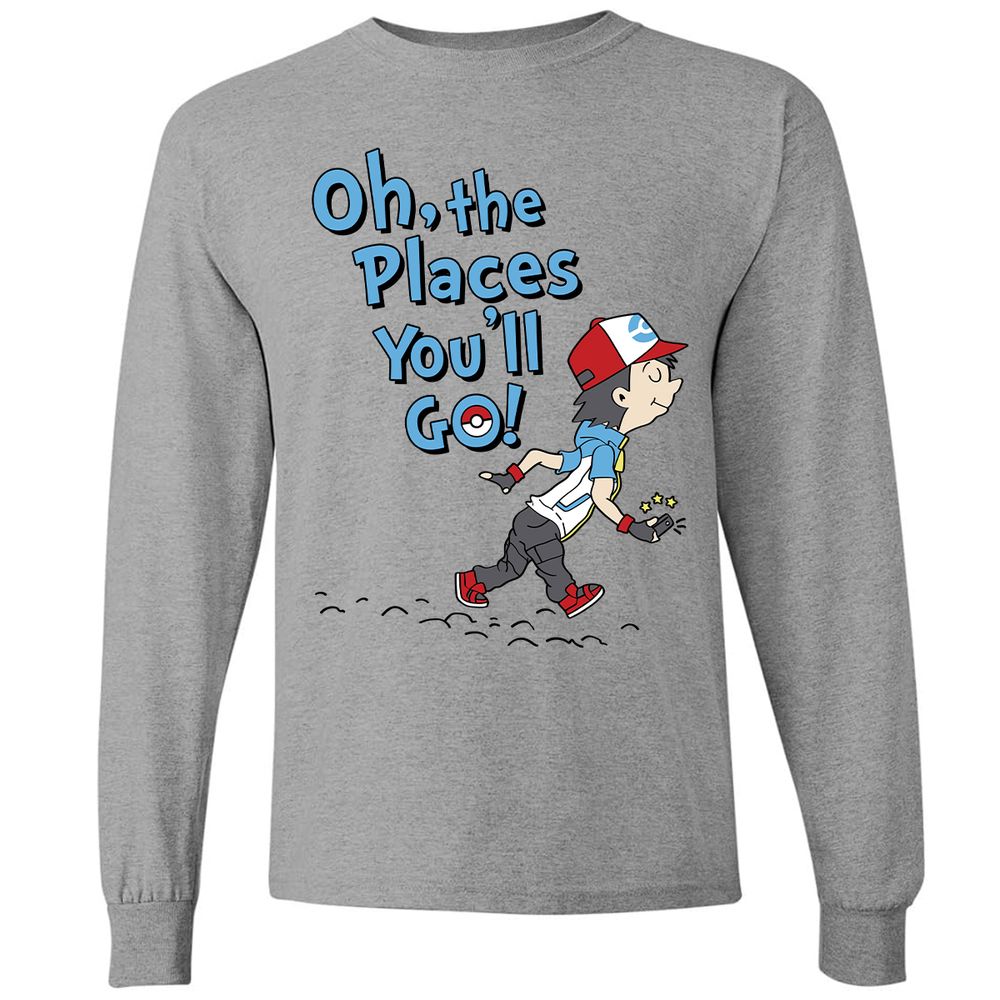 Long Sleeve T-Shirt - ZD8MMDYT - Graphite Heather - 6