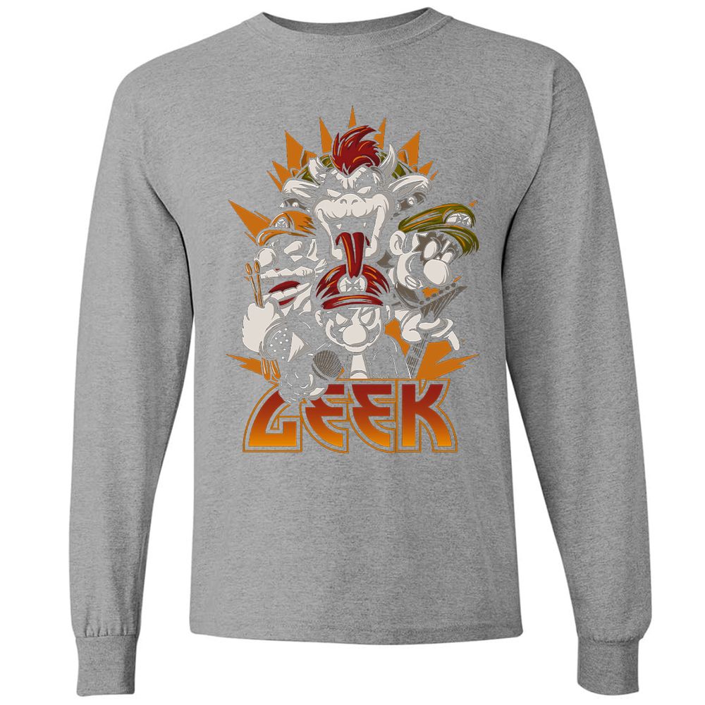 Long Sleeve T-Shirt - URPDFQ9F - Graphite Heather - 6