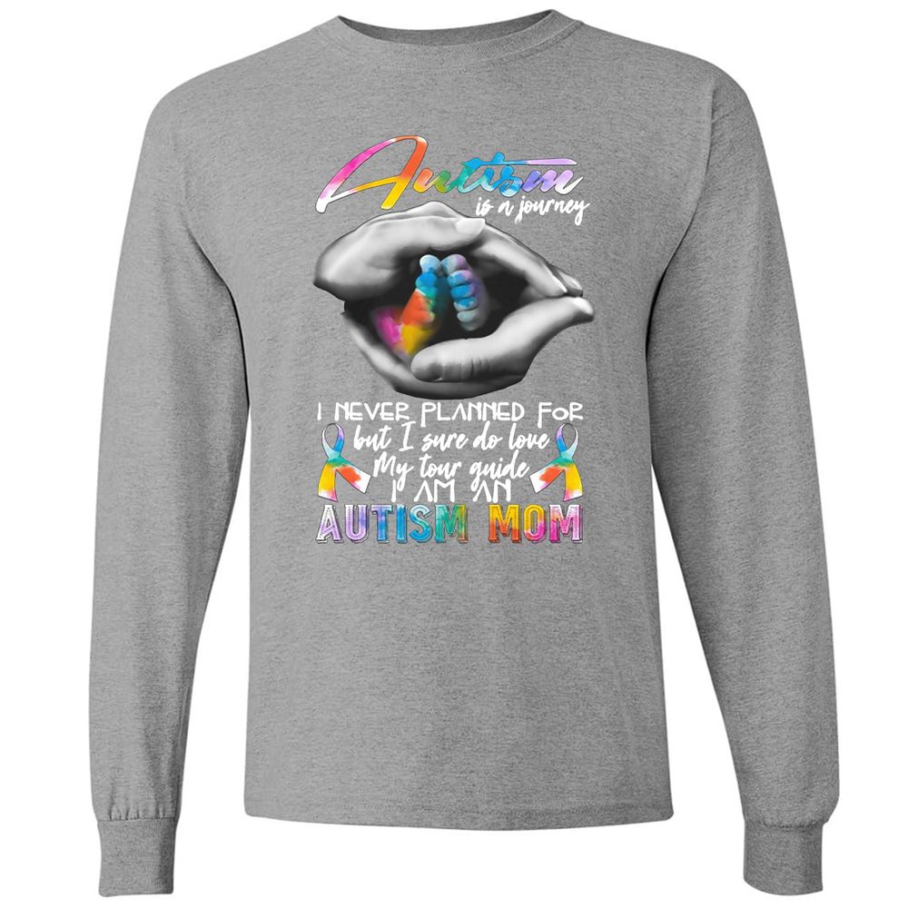 Long Sleeve T-Shirt - 4RPGVR1T - Graphite Heather - 6