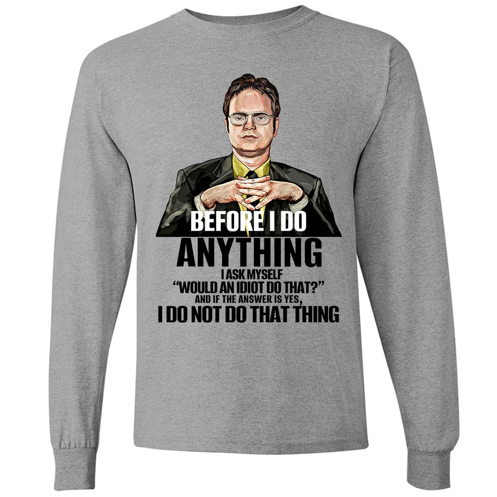 Long Sleeve T-Shirt - 785538UM - Graphite Heather - 6