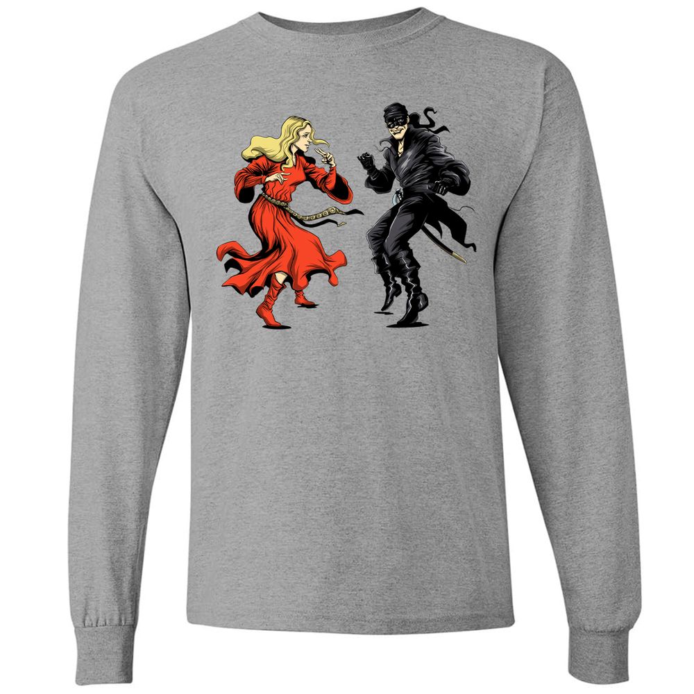 Long Sleeve T-Shirt - HAQXCRDK - Graphite Heather - 6