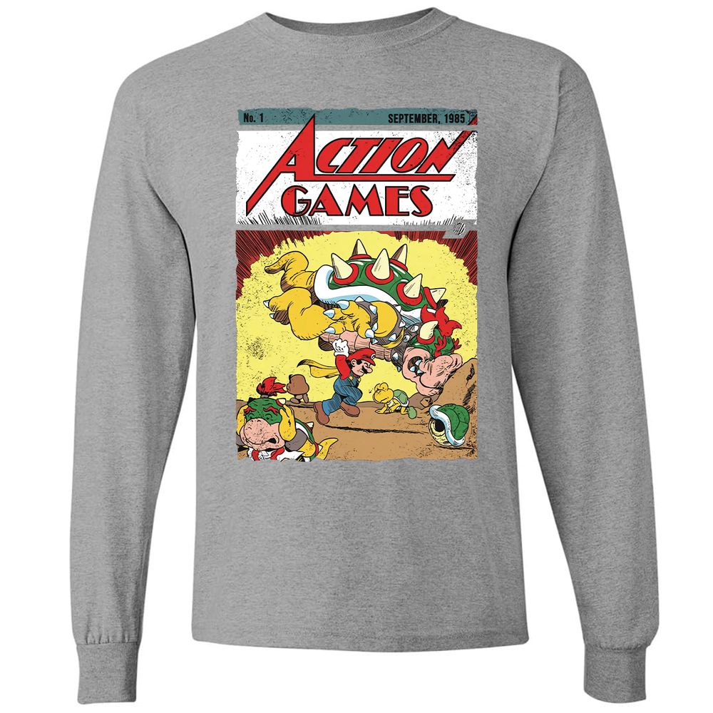 Long Sleeve T-Shirt - 5478ER9S - Graphite Heather - 6
