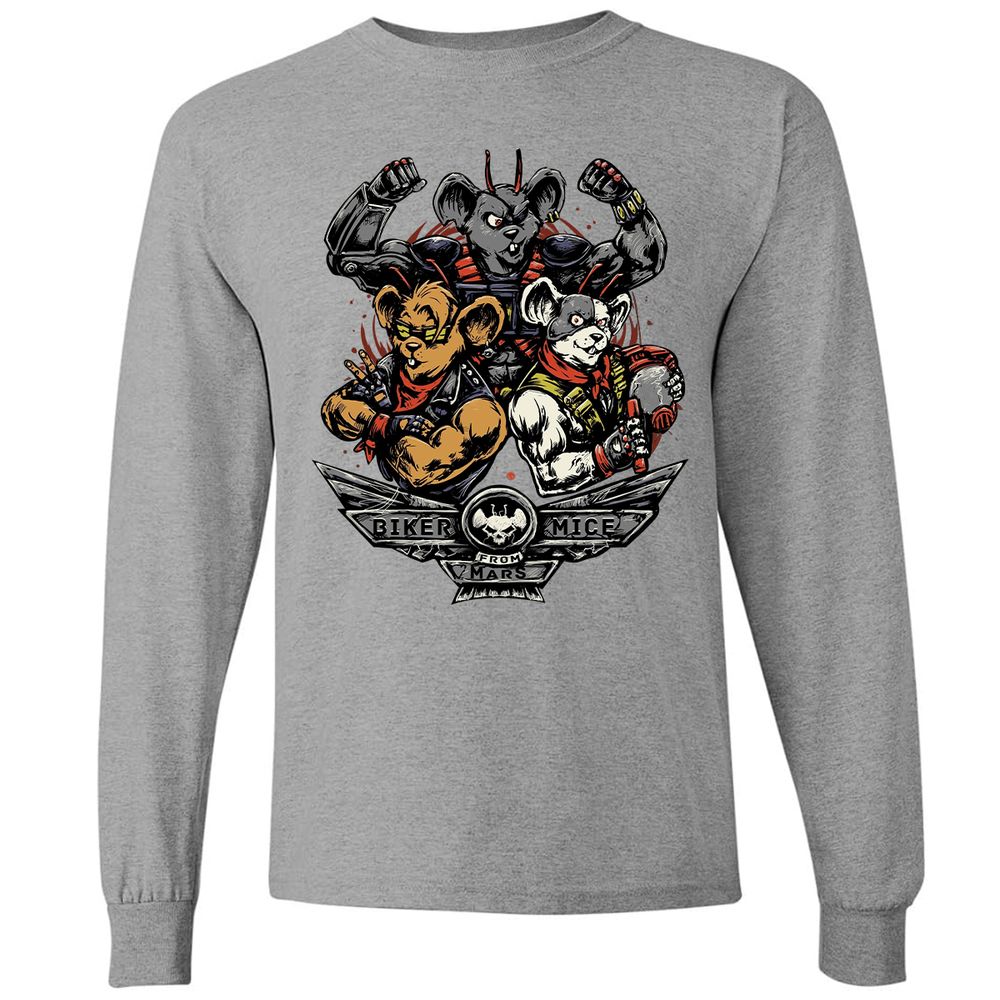 Long Sleeve T-Shirt - 5RB3PQN5 - Graphite Heather - 6