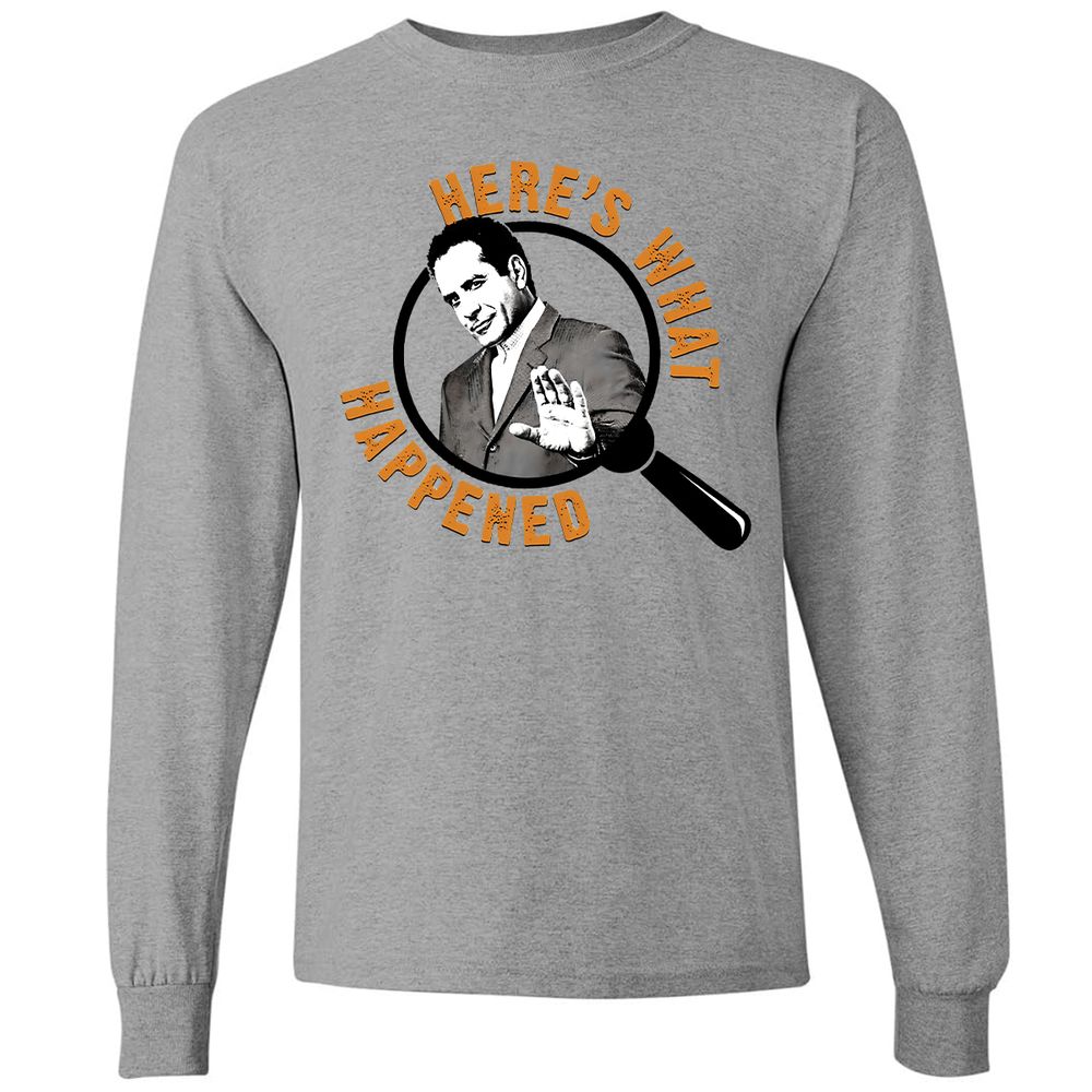 Long Sleeve T-Shirt - 85SRQNAW - Graphite Heather - 6