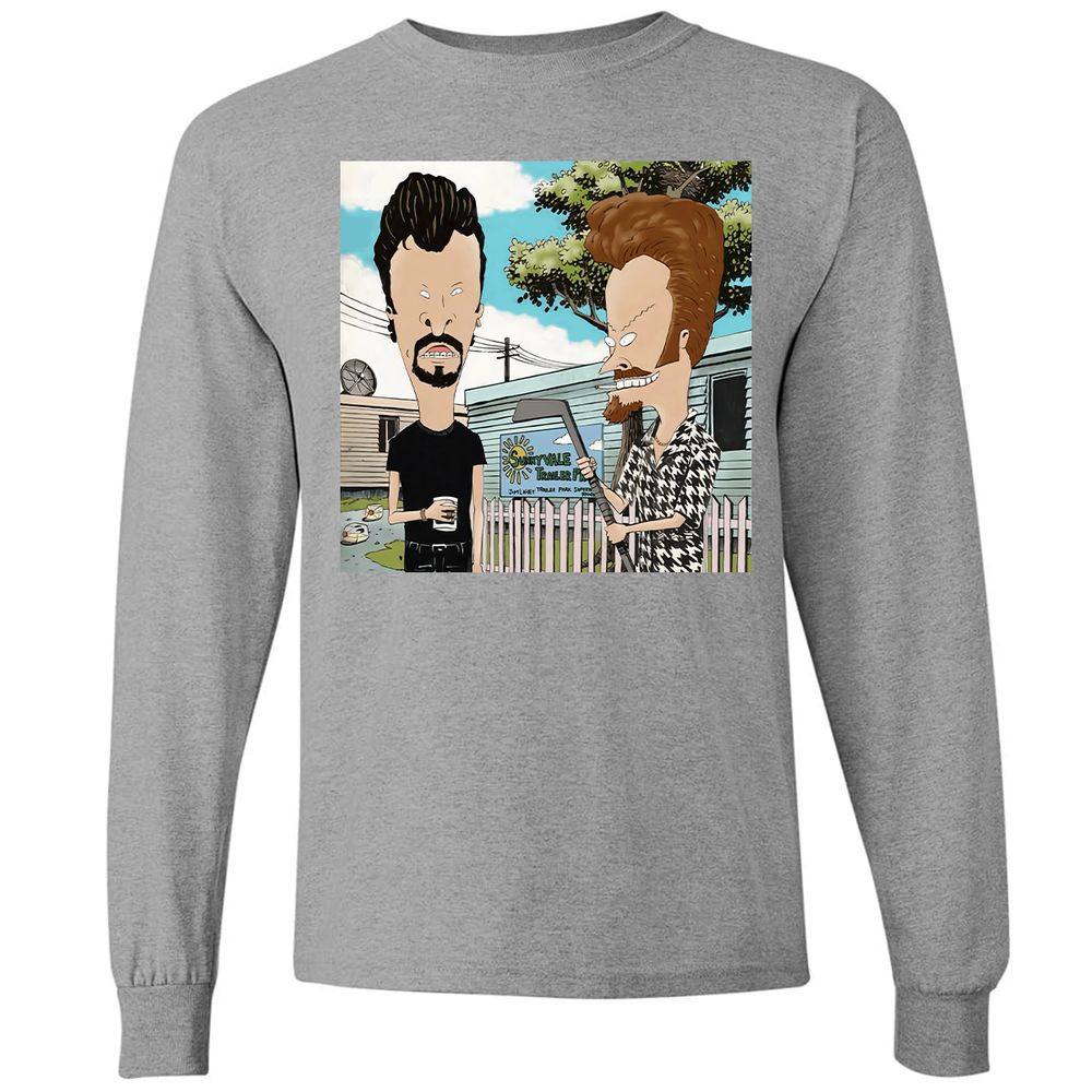 Long Sleeve T-Shirt - KQEQJ8BY - Graphite Heather - 6