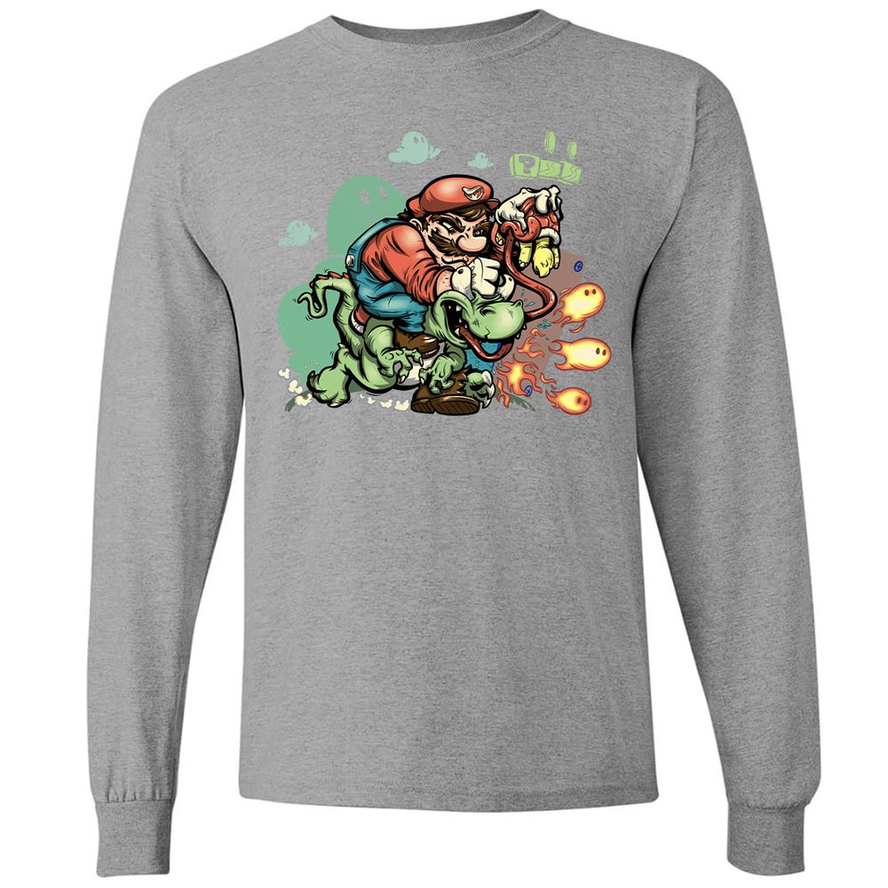 Long Sleeve T-Shirt - NMCTZXHH - Graphite Heather - 6