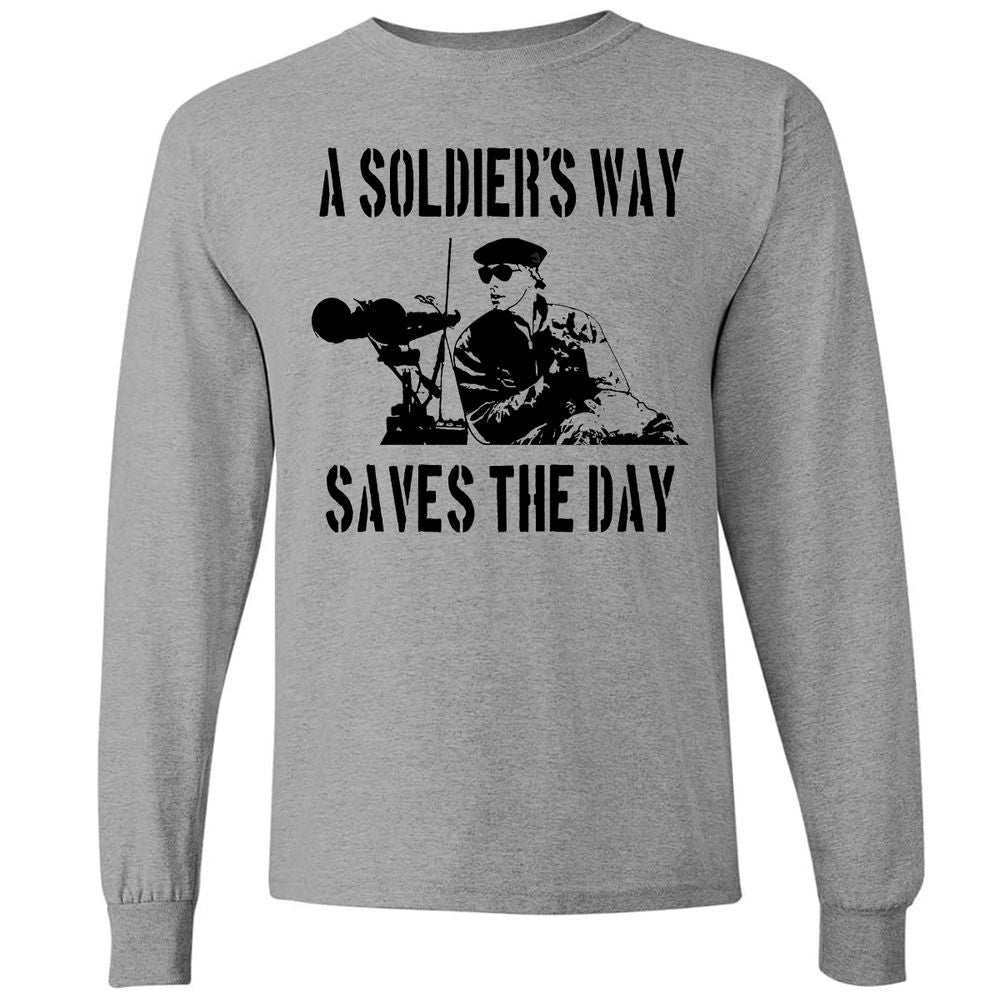 Long Sleeve T-Shirt - LBYWA434 - Graphite Heather - 6