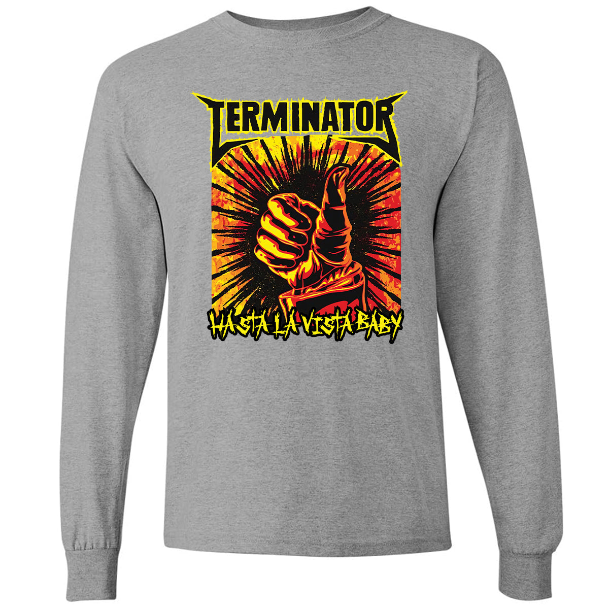 Long Sleeve T-Shirt - N4LPKCVM - Graphite Heather - 6