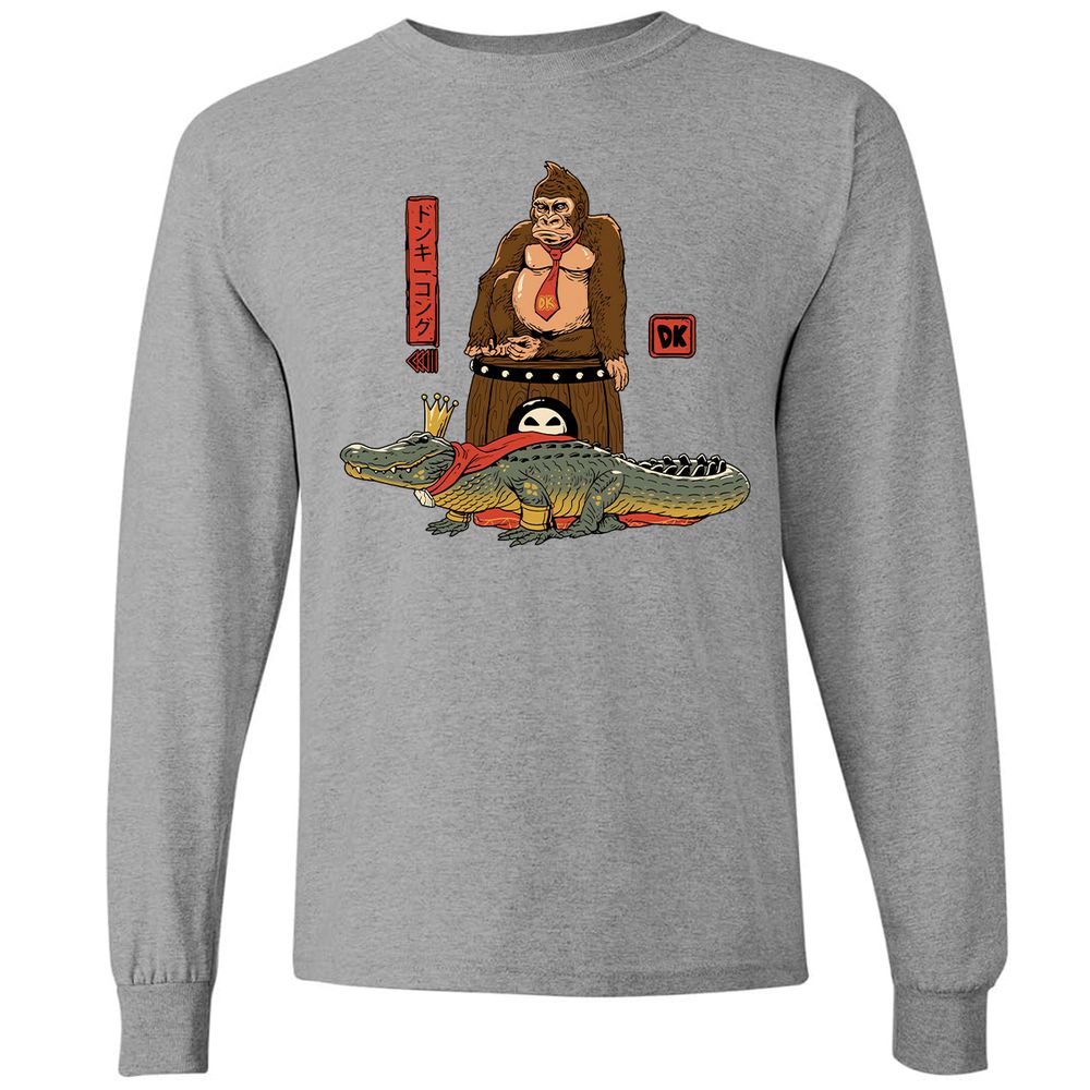 Long Sleeve T-Shirt - CA9M4FB2 - Graphite Heather - 6